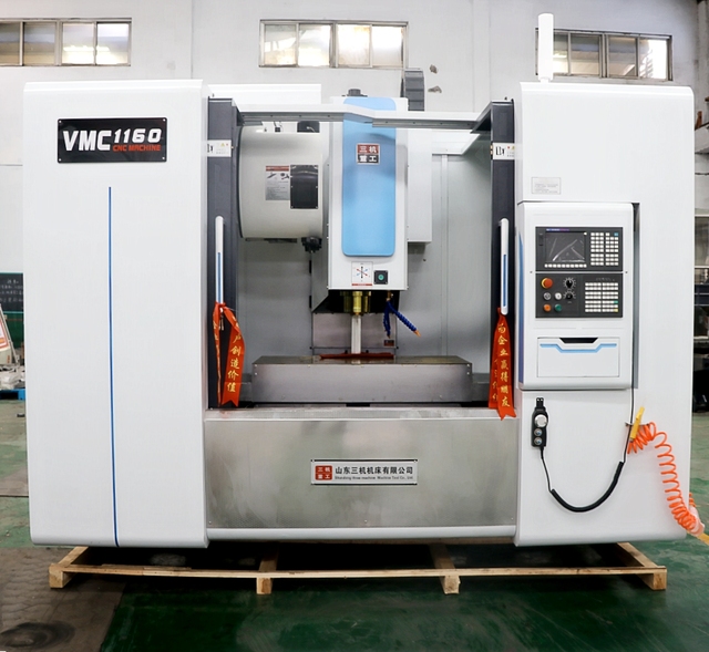 VMC1160 Vertical Machining Center 3-axis CNC Milling Machine Single Spindle BT40 GSK Control High Precision Competitive Price