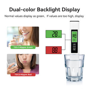 Medidor de TDS y EC, el Más Vendido en EE. UU. - Retroiluminación de Doble Color para una Lectura Clara |   Monitor de Agua de Grado Laboratorio para Calibración y Pruebas Precisas - Product Image 3