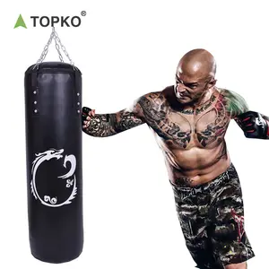 Topko กระสอบทรายชกมวยสำหรับผู้ใหญ่อุปกรณ์ออกกำลังกายหนักแบบแขวน
