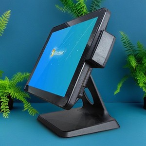 S900c Touchscreen Pos Retail Systeem Aangepaste Kassa Pos Machine Metalen Basis Met Gaten - Product Image 3