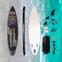 Planche à pagaie gonflable Sup Jetsurf 2025, nouveau design, rose, yoga, équilibre, puissance, la fusion ultime de style et de performance