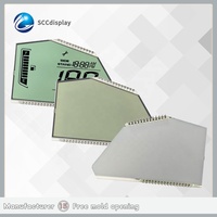 Module LCD 7 segments anti-reflet personnalisé par le fabricant GW022 pour la conservation de l'énergie, utilisation en moto pour PULSAR NS