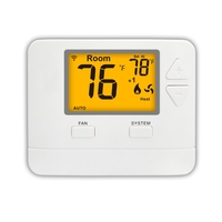 Mejor bomba de calor HVAC Digital aire acondicionado WIFI controlador de temperatura ambiente no programable termostato STN721W