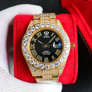 Reloj Iced Out Moissanite para Hombre | Diseño de lujo, probador de diamantes Pass, movimiento automático, cristal de zafiro - Product Image 5