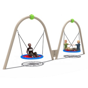 Caldo di vendita in metallo parco giochi all'aperto per bambini <span class=keywords><strong>altalena</strong></span> per asilo nido e scuola materna - Product Image 2