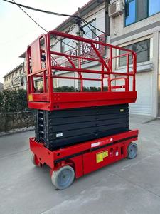 Rijdbare hydraulische heftafel met volle hoogtecapaciteit 1102 lb, platformhoogte 39ft, 33ft, 20ft, elektrisch aangedreven schaarlift - Product Image 1