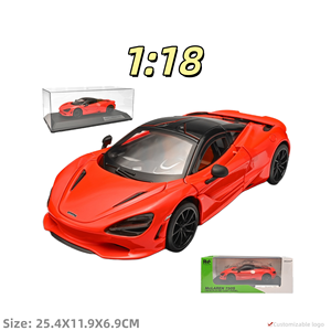 Modèle de <span class=keywords><strong>voiture</strong></span> RW 1:18 McLaren765s, modèle de <span class=keywords><strong>voiture</strong></span> en alliage, modèle de simulation de <span class=keywords><strong>voiture</strong></span>, collection, modèle de <span class=keywords><strong>voiture</strong></span> à tirer en arrière avec son et lumière, jouet décoratif - Product Image 1