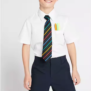 Uniformes Escolares de Algodón Más Vendidos para Niños - Diseño Personalizable, Material Transpirable y Duradero, Uniforme para Primaria - Product Image 1
