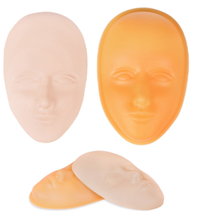 5D visage <span class=keywords><strong>tatouage</strong></span> formation tête Silicone pratique maquillage Permanent lèvre sourcil <span class=keywords><strong>tatouage</strong></span> peau Mannequin poupée visage tête - Product Image 2