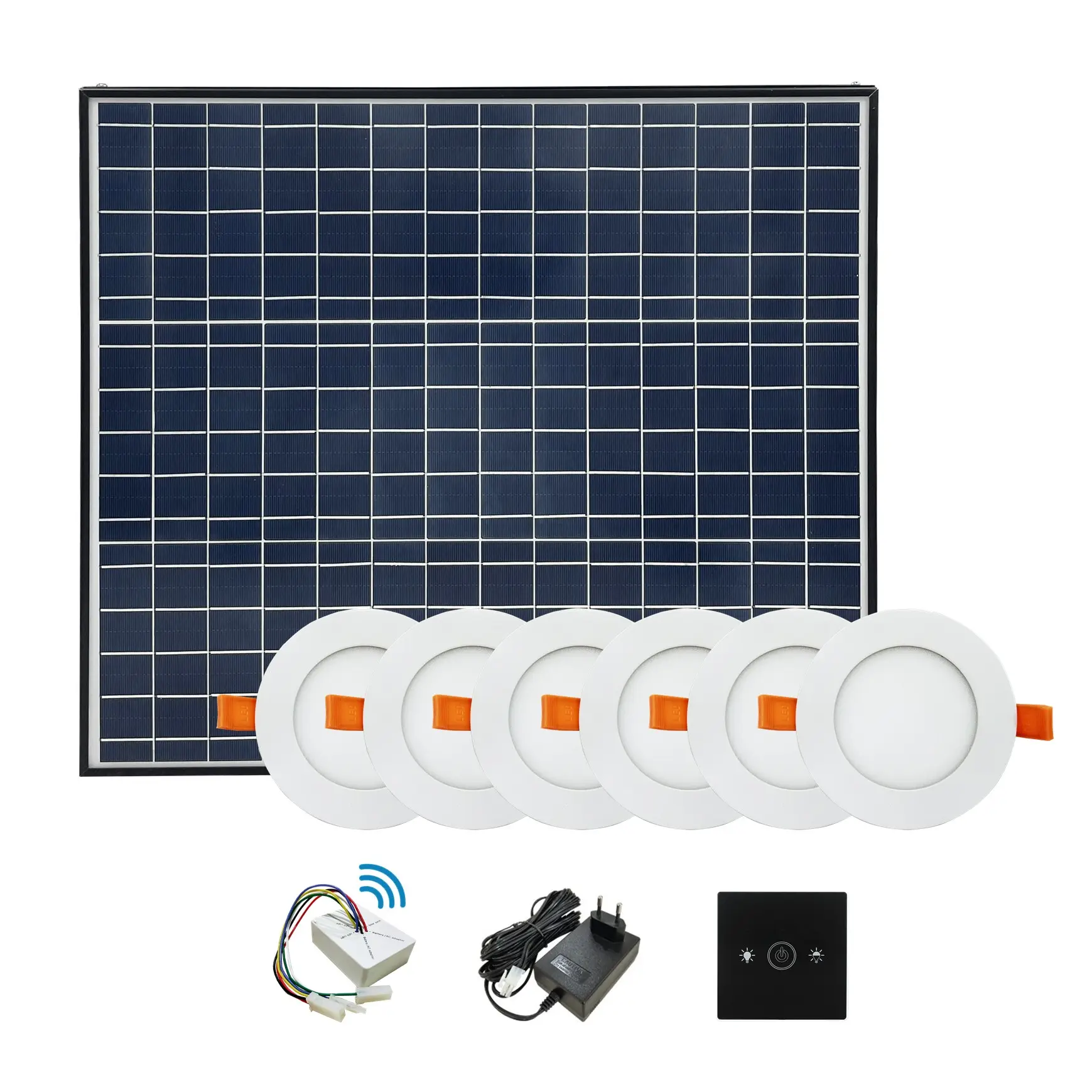 No Electric Cost Solar LED Ceiling Light Surface Mount With Radar Sensing System Solar Skylight For Home