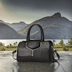 Bolso de mano de cuero PU de lujo de gran capacidad para mujer, bolso de hombro tipo bandolera de diseñador personalizado, resistente al agua, duradero, a la moda, 2025 - Product Image 2