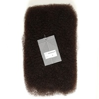 Vente en gros 100% cheveux humains QVR cheveux afro crépus en vrac pour cheveux de tressage DreadLocks