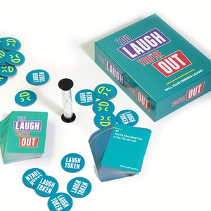 Cartes de jeu en anglais : Vous rigolez, vous perdez – Jeu de société pour soirée, cartes à jouer pour adultes - Product Image 2