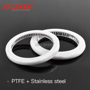 HALANSM AG 1064nm pour joint d'étanchéité de lentille de fenêtre de protection, joint torique, rondelle, nouveau PTFE blanc, tête de tube laser <span class=keywords><strong>CO2</strong></span>, garantie 3 mois, Chine - Product Image 4