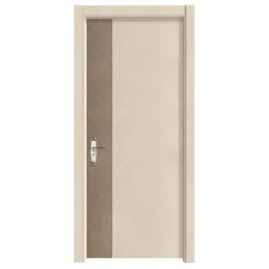 사용자 정의 현대 가정 주거 인테리어 침실 방습 솔리드 코어 PVC 적층 문