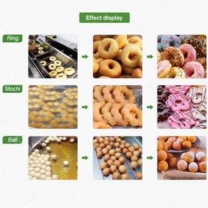 New T-100 Gas Manual Heavy Duty African Auto Lokma Doughnut Donut Maker & Fryer <b>Machine</b> with Corn & Flour High Productivity - Product Image 6