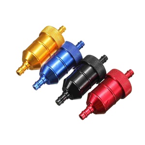 7mm CNC alliage d'aluminium verre Moto gaz carburant essence huile <span class=keywords><strong>filtre</strong></span> Moto accessoires pour ATV Dirt Pit Bike <span class=keywords><strong>Motocross</strong></span> - Product Image 1