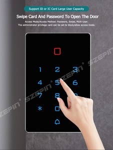 Nhựa trường hợp kiểm soát truy cập RFID thẻ thông minh <span class=keywords><strong>Key</strong></span> Fob Standalone kiểm soát truy cập đọc - Product Image 6