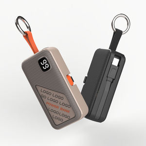 Batterie externe portable personnalisée avec logo, Type-C, 5000-10000mAh, charge rapide, prise en charge USB, nouveau format compact, idéale comme cadeau promotionnel - Product Image 4