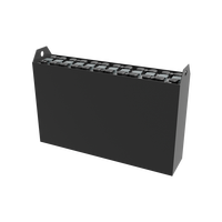 Batterie tubulaire étroite 24V 195Ah 3PzB195 BS pour chariot élévateur, batterie au plomb à décharge profonde pour transpalettes électriques