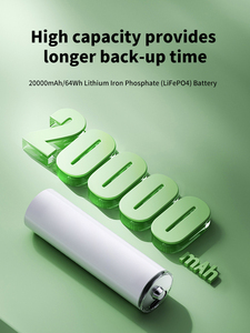 SKE 신형 휴대용 미니 DC <span class=keywords><strong>UPS</strong></span> 36W USB 5V DC 9V 12V POE 24V 20000mAh 단상 LiFePO4 배터리 탑재 와이파이 라우터용 - Product Image 3