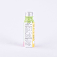 Bouteille en aluminium 100 ml à col ROPP, sans BPA, recyclable, pour shots énergétiques fonctionnels, mini spiritueux, boissons prêtes à boire, emballage métallique