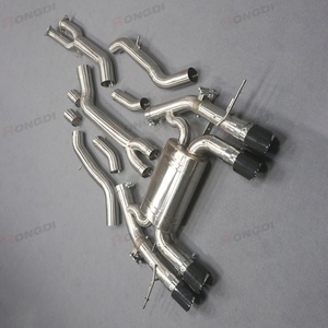 Vente Flash : Échappement Catback pour BMW M2 G87 3.0T avec Valve à Tambour en Acier Inoxydable et Quatre Sorties de Pot d'Échappement - Product Image 6