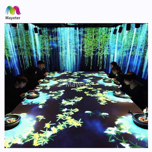 El proyector de proyección inmersiva de mapeo de video 3D personalizado de 5500 lúmenes atrae a los <span class=keywords><strong>clientes</strong></span> luces de la ventana de Navidad - Product Image 3