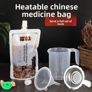 Alta Barreira PE Plastic Jam Liquid Spout Pouch Bags Suco De Frutas Personalizado Bebidas De Ervas Chinesas Embalagem Bebida De Geléia De Leite - Product Image 6
