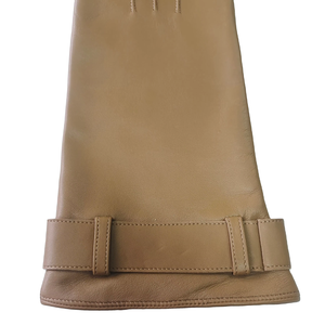 Heißer Verkauf: Rote Schafsleder-Handschuhe mit Riemen für Damen – Perfekt für Partys - Product Image 5