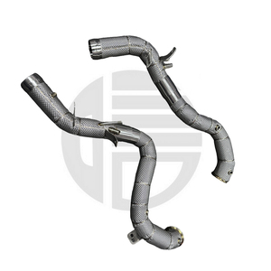 Tuyau d'échappement droit en acier inoxydable 304 pour Mercedes Benz W213 <span class=keywords><strong>E63</strong></span> AMG GLC 63 <span class=keywords><strong>S</strong></span> - Product Image 1