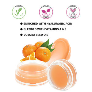Bálsamo Labial Hidratante con Sabor a Frutas, Nuevo, al por Mayor, con Brillo, Hidratante, Orgánico, Vegano, Exfoliante Labial Mineral - Product Image 3