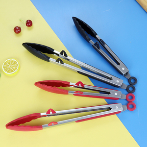 Juego de Pinzas de Cocina de Silicona de Grado Alimenticio de 9/12 Pulgadas, 2 Piezas, con Soportes, Aptas para Lavavajillas y Horno - Product Image 4