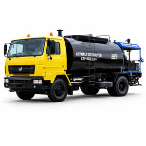 <b>Bitumen</b> sprayer truck for road construction 8000 liter asphalt distributor machine heavy equipment for highway work use - Product Image 1