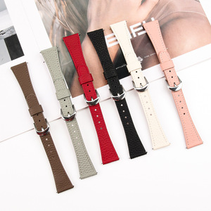 Correa de Cuero Genuino Delgada y Elegante de 18 mm Compatible con Huawei Watch <span class=keywords><strong>GT</strong></span> 6 5 <span class=keywords><strong>4</strong></span> para Mujer, Correa con Patrón de Lichi - Product Image 6