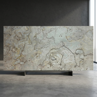 Plaque de placage en pierre naturelle flexible, design minimaliste pour revêtement mural intérieur, finition de surface durable.