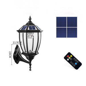 Lámpara Solar LED para Decoración de Jardín, Lámpara de Pared Exterior con Panel Solar, Resistente al Agua, Lámparas Solares de Pared, Focos Solares - Product Image 4