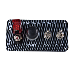 12V động cơ xe bắt đầu <span class=keywords><strong>push</strong></span> <span class=keywords><strong>button</strong></span> LED togglei gnition chuyển đổi bảng điều khiển cho đua xe điện Off chuyển đổi Chính Ngân Hàng - Product Image 1