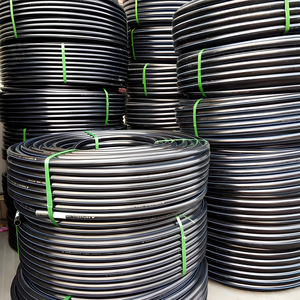 OEM 16-90mm Pn16 SDR11 tubo dell'acqua in plastica nera rotolo flessibile PE tubo a goccia tubo di <span class=keywords><strong>irrigazione</strong></span> in plastica in polietilene HDPE tubo - Product Image 5