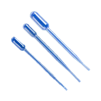Sinosource Pipettes de transfert stériles Pipette Pasteur en plastique jetable transparente Micro Pipette de transfert pour les hôpitaux de laboratoire