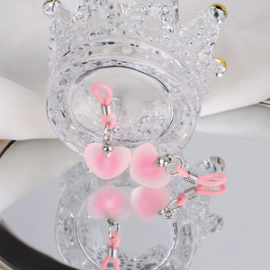 Pinces à tétons en forme de cœur en silicone rose, accessoires intimes portables pour adultes, lot de 2 pièces - Product Image 1