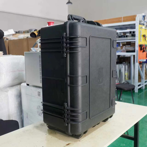 Machine de nettoyage laser pulsé automatique portable 100W 200W 300W pour élimination de la rouille, de la peinture, de l'aluminium, du PVC, du métal, du bois, de la pierre, du verre, sur chariot - Product Image 1