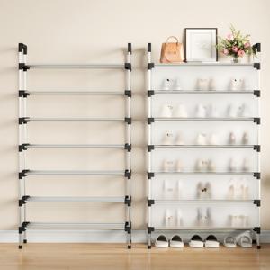 Meubles <span class=keywords><strong>de</strong></span> <span class=keywords><strong>rangement</strong></span> à chaussures empilables en plastique YG, anti-poussière, détachables, résistants à l'humidité et à la rouille, <span class=keywords><strong>pour</strong></span> chambre à coucher - Product Image 4