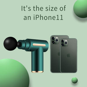 Mini Pistola de Masaje Eléctrica Recargable USB, Masajeador Corporal para Alivio Muscular de Espalda, Artefacto de Masaje Portátil - Product Image 2