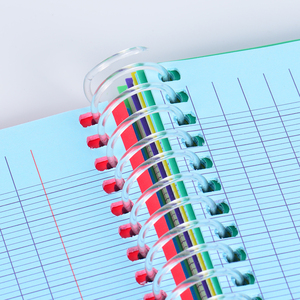 Nhà Máy bán hàng trực tiếp B5 kích thước lớn màu sắc đầy màu sắc phù hợp với pháp cai trị định dạng xoắn ốc máy tính xách tay phân loại đa chủ đề - Product Image 6