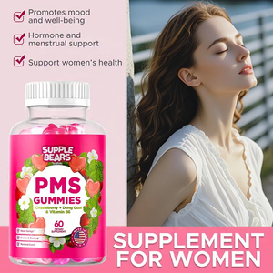 Pereda Nyeri Haid Wanita, Perawatan Keseimbangan Hormon, PMS, Antioksidan, dan Dukungan Imunitas, Label Pribadi OEM - Product Image 6