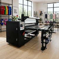 Presse à chaud grand format à chauffage par bain d'huile pour impression par transfert textile 200 cm