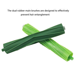 Irobots Roombas I7 I7 Plus I7 + E5 E6 E7-serie Robotstofzuiger Reserveonderdelen Elektrisch Hoofdborstelrubber Materiaal - Product Image 4