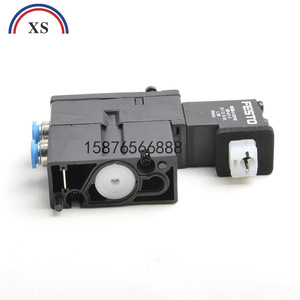   Vanne solénoïde MEBH-4/2-QS-6-SA 20.7-25.3V DC pour pièces de presse d'impression Heidelberg - Product Image 3
