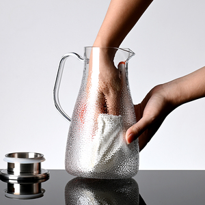 Bình nước Acrylic nước trái cây đồ uống bia nhựa <span class=keywords><strong>Jug</strong></span> với nắp không thể phá vỡ PC chịu nhiệt cho khách sạn nhà hàng hồ bơi - Product Image 6